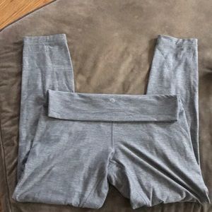Lululemon gray leggings. 7/8